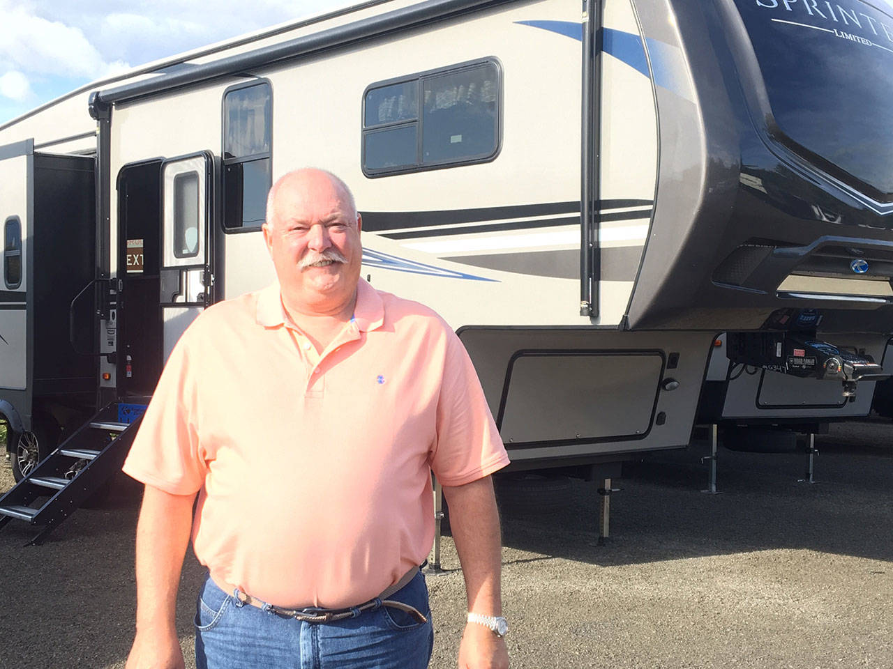 M.J. Whipple is the new sales manager at Clear Creek RV Center in Sequim. Submitted photo