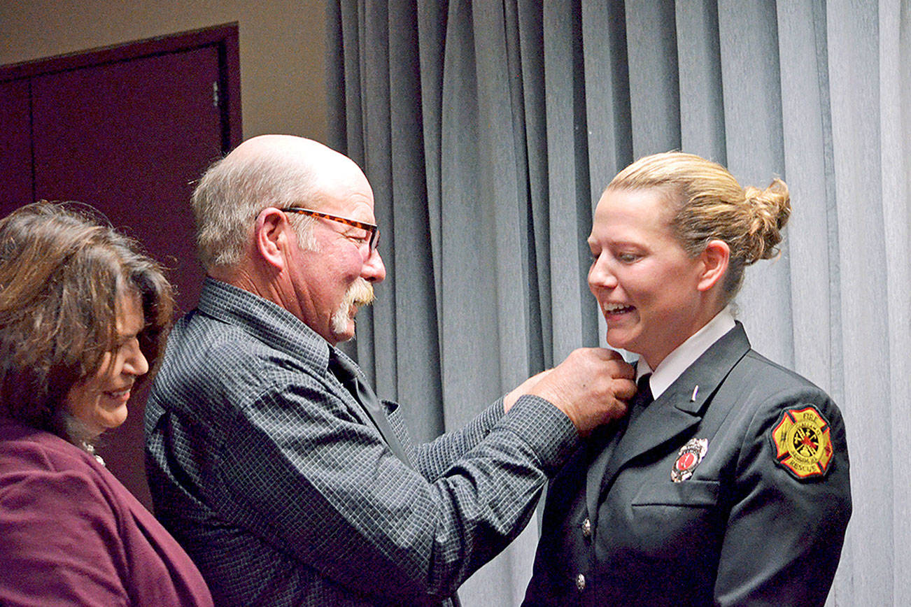 Milestone: Sequim firefighter promoted to career lieutenant