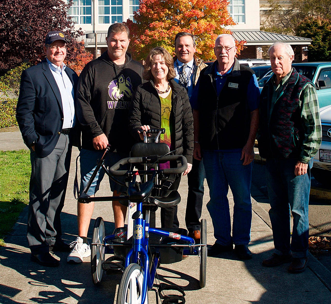 Rotary Club supports Sequim students with third adaptive bike