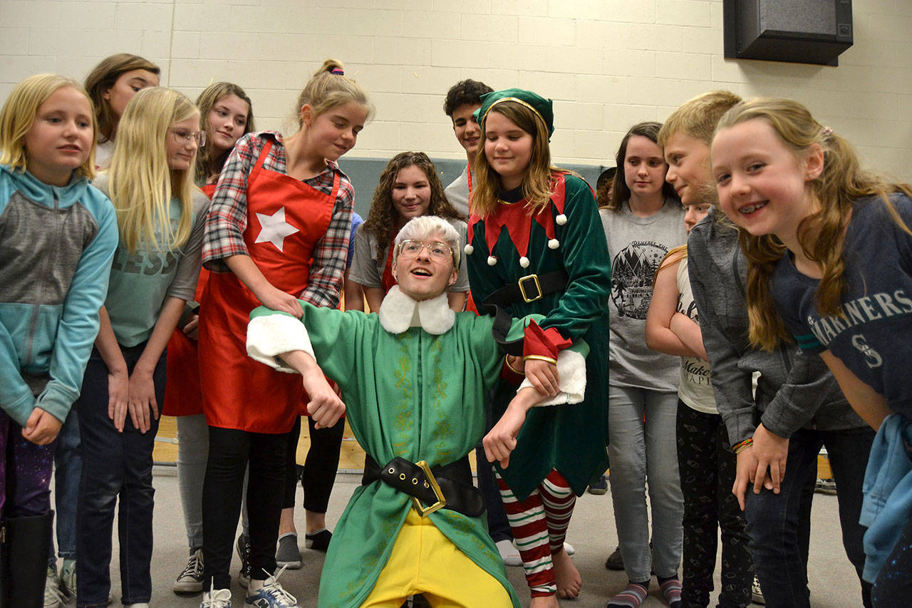 Christmas Cheer Comes Early With Elf The Musical Jr Sequim Gazette christmas-cheer-comes-early-with-elf-the-musical-jr-sequim-gazette