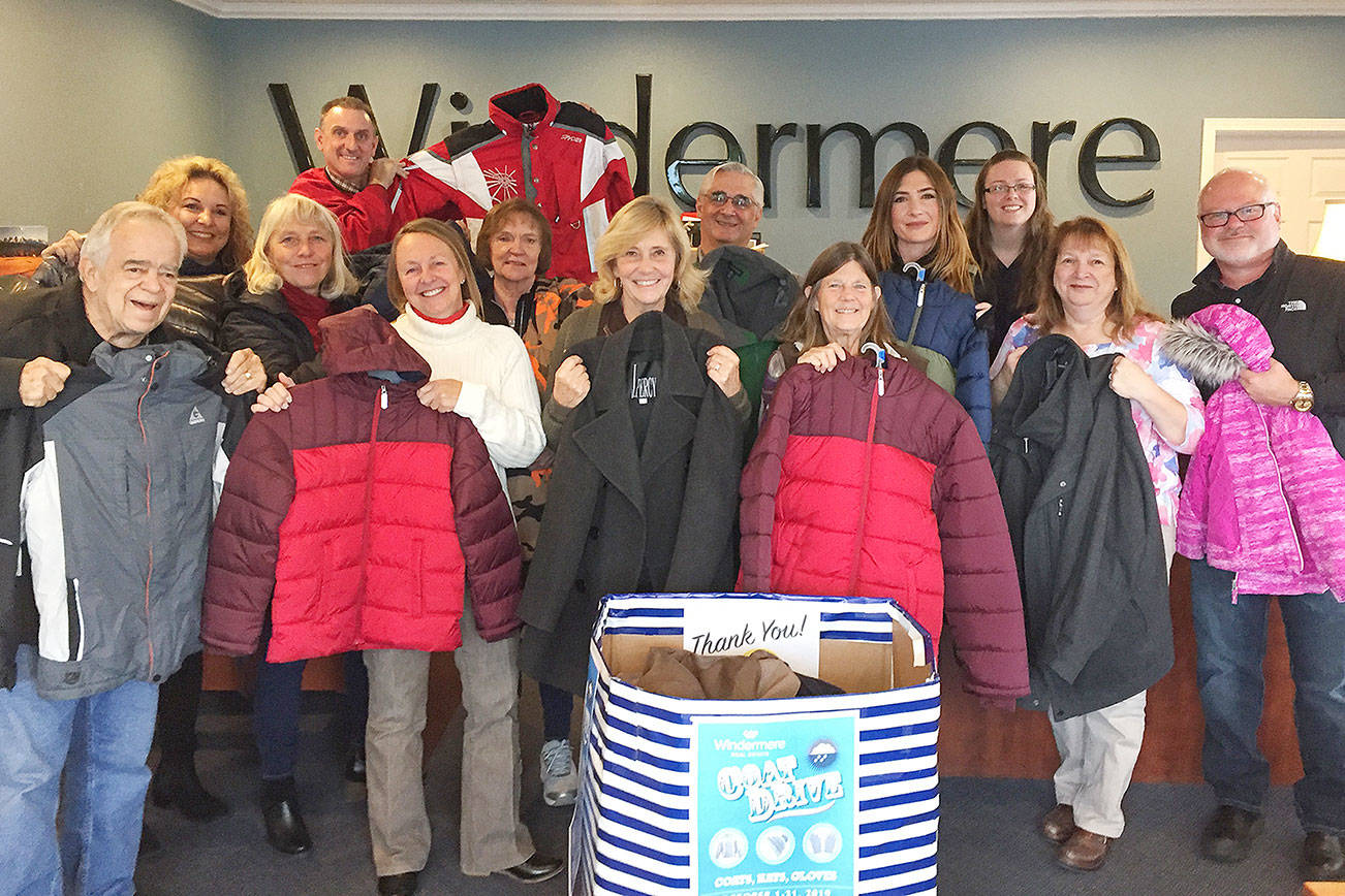 Milestone: Windermere collects for coats drive