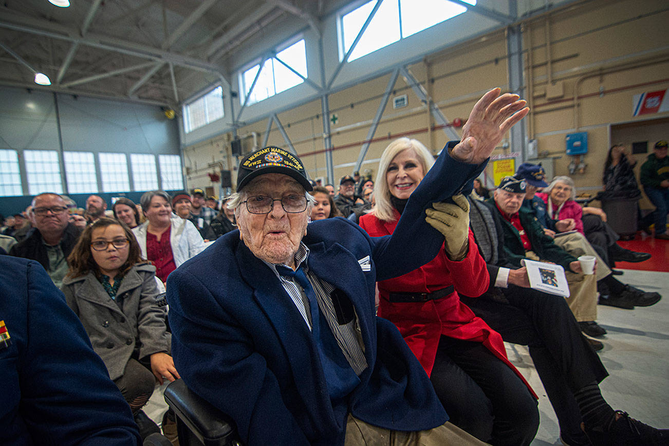 ‘Determination and indomitable spirit’: Veterans honored in Port Angeles ceremony