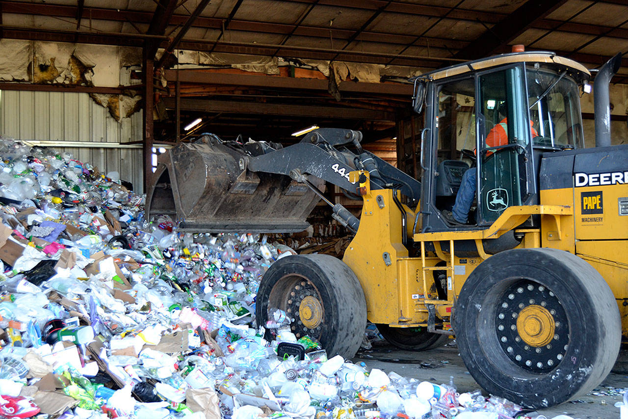 City of Sequim residential customers of DM Disposal/Waste Connections will see about a 12 percent increase in their monthly bill, or 24 percent in the every-other-month bill. Recycling changes make up about 7 percent of the monthly increase. Sequim Gazette photo by Matthew Nash