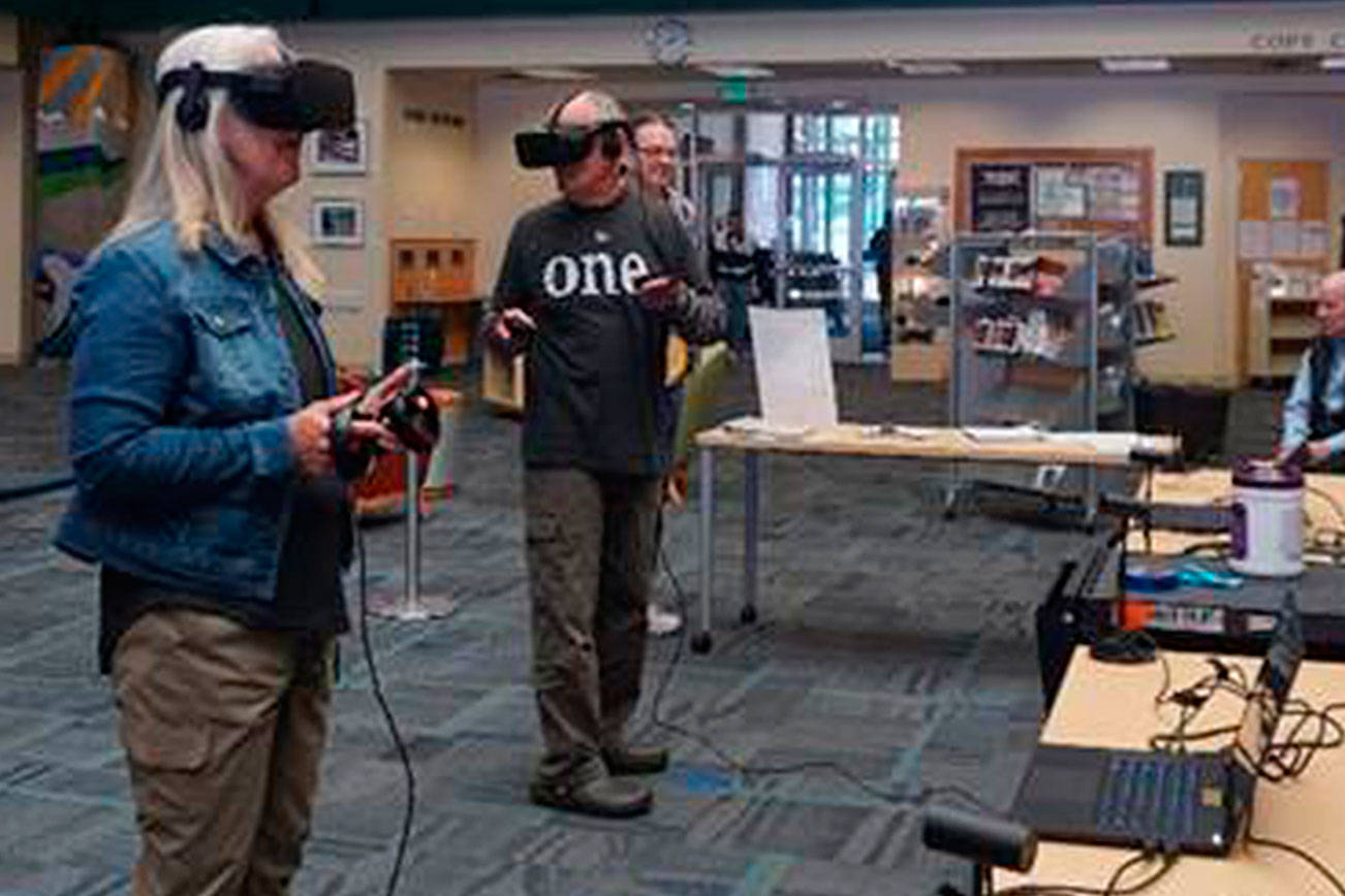 Libraries continue to offer virtual reality