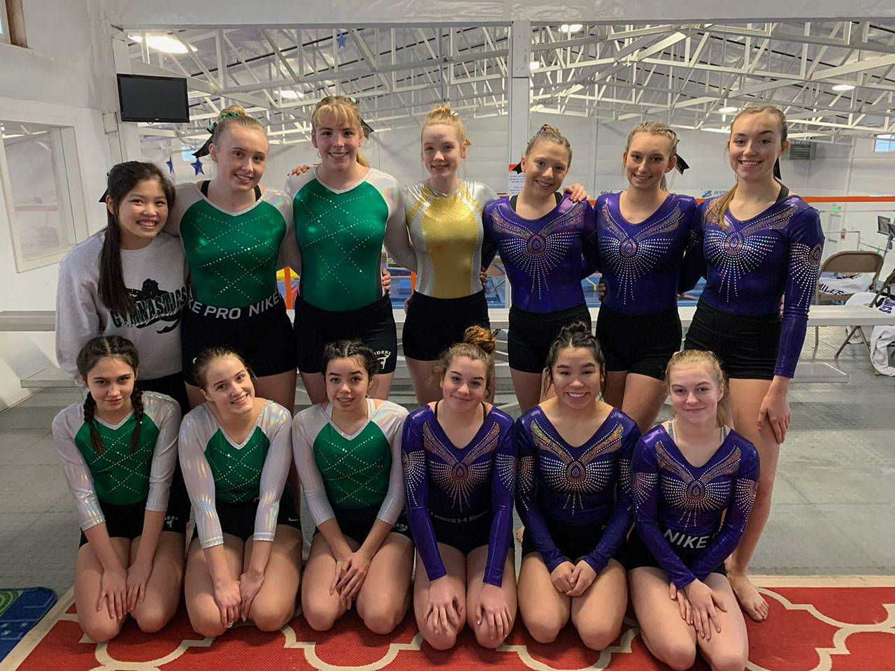 Gymnastics: Peninsula team competes at Sehome invite