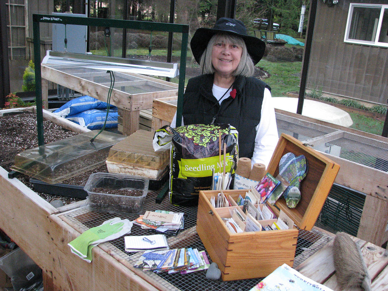 Veteran Master Gardener Cindy Ericksen will share tips for starting seeds indoors and outdoors at noon on Feb. 12, the first of the Master Gardener’s 2020 Green Thumb Garden Tips education series. Submitted photo