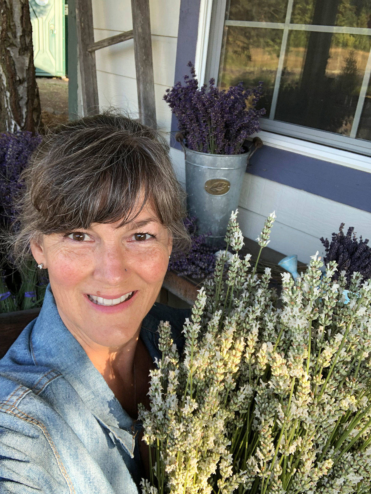 Susan Steffes of Fleurish Lavender of Lost Mountain received two awards at the International Lavender Essential Oil Judging of 2019 Oils. Submitted photo
