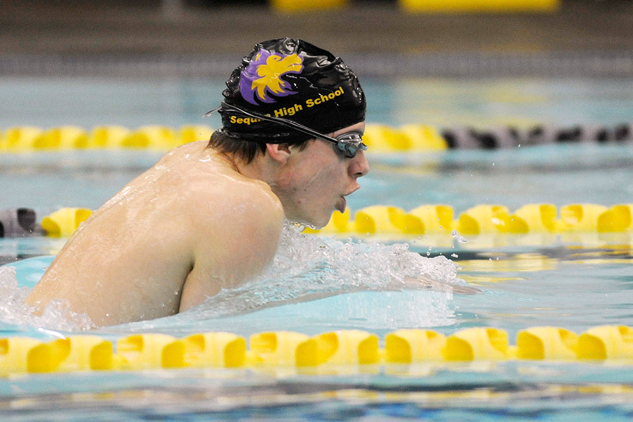 Boys swimming: Wolves eclipse Eagles in final home meet