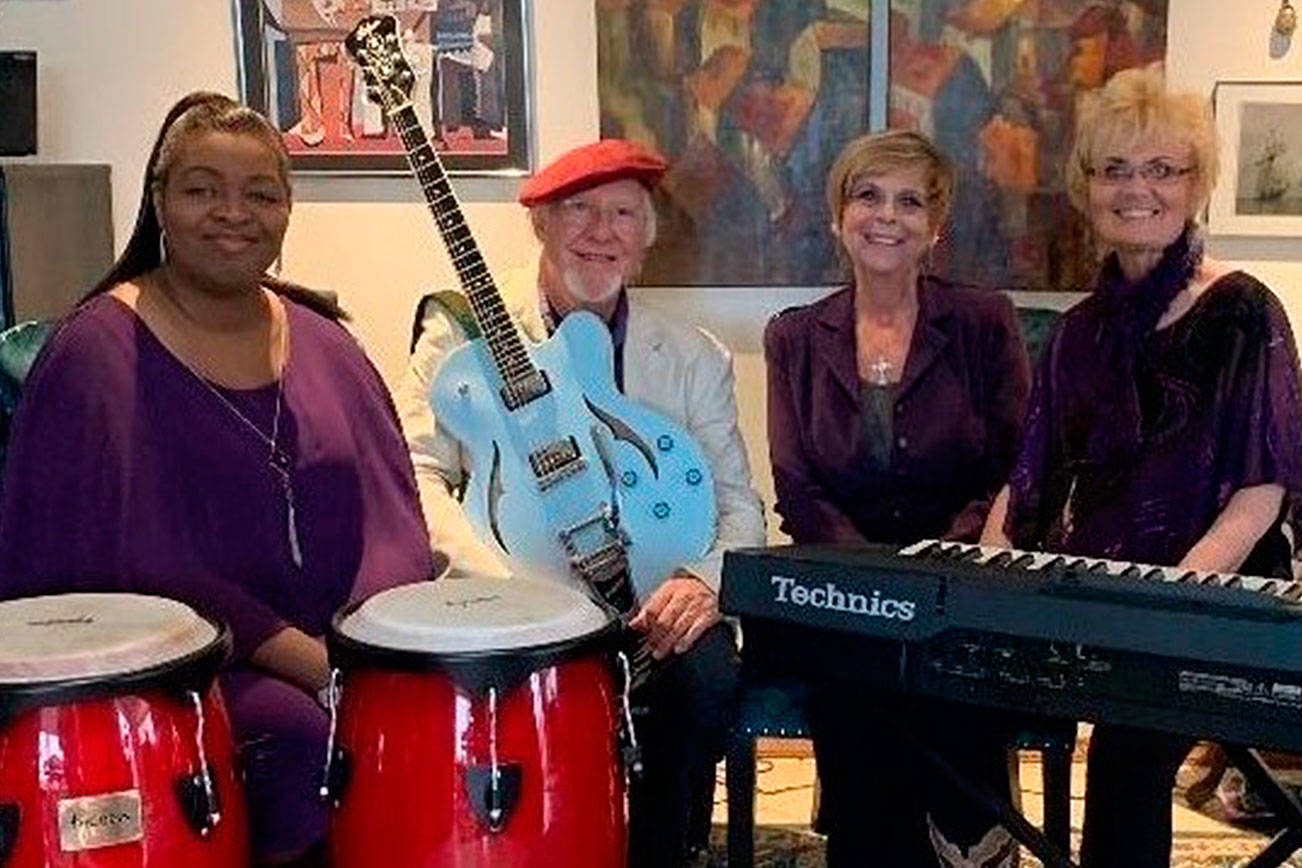 Just in Tyme, featuring, from left, Mary Charles, Richard Crowell, Debra Davis, and Sandi Lockwood, perform at 1 p.m. Tuesday, Feb. 11 for St. Luke’s Episcopal Church’s Music Live series. Submitted photo