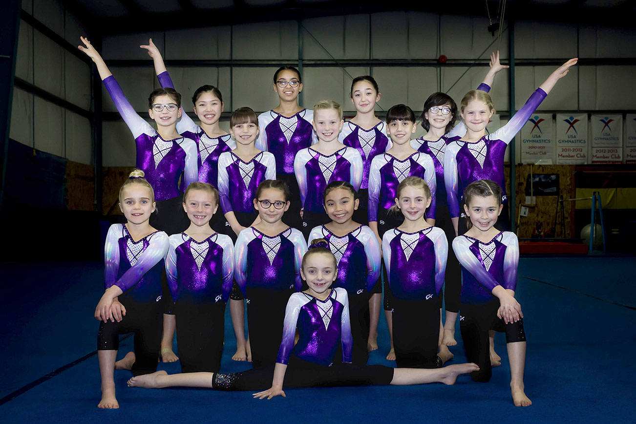 Klahhane gymnasts open season with strong finishes at invite