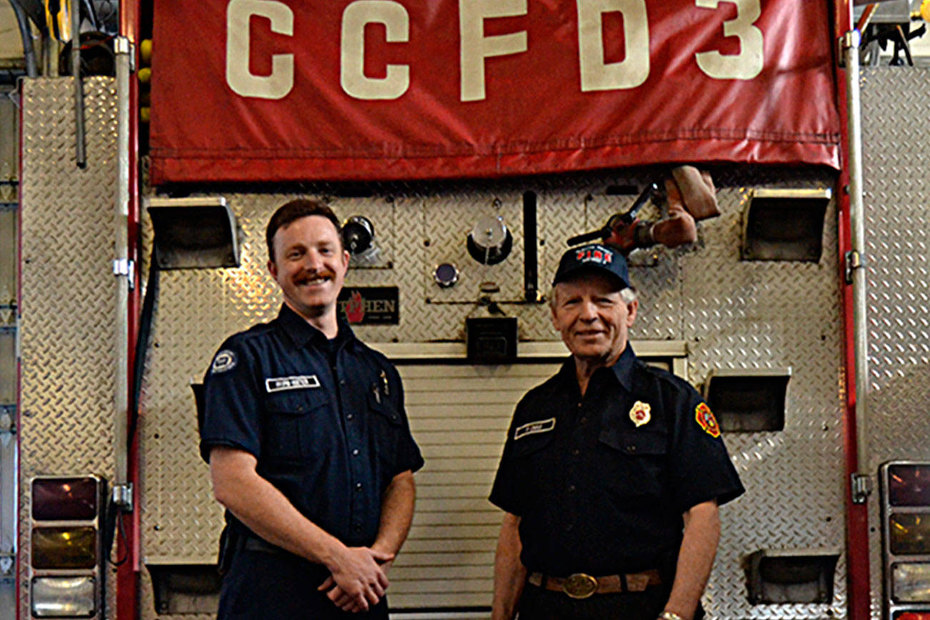 Fire District 3 names Hueter, Oman top firefighters of 2019