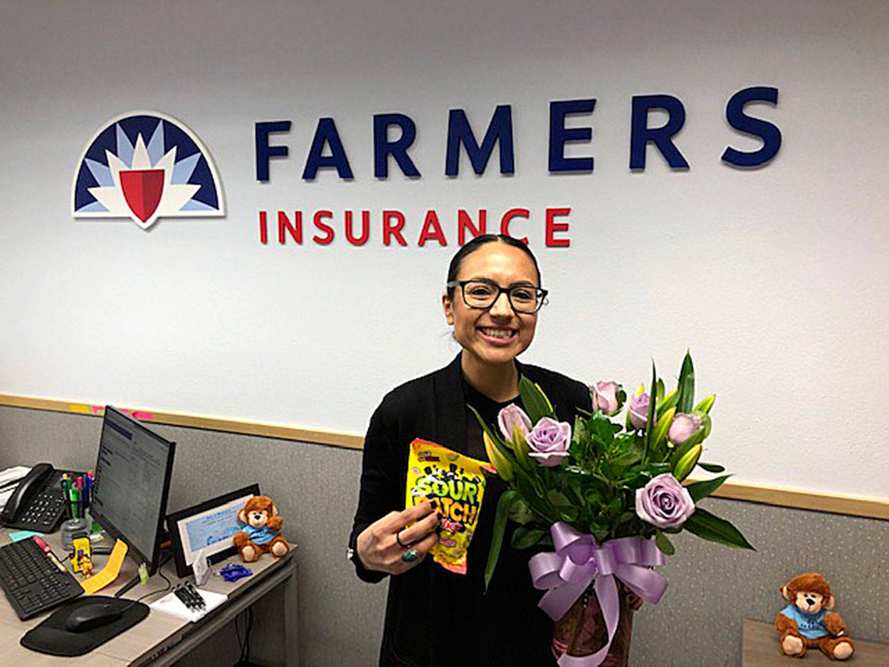 Erika Poblano was recently promoted to account executive at Farmers Insurance-The Shappie Agency in Sequim. Submitted photo