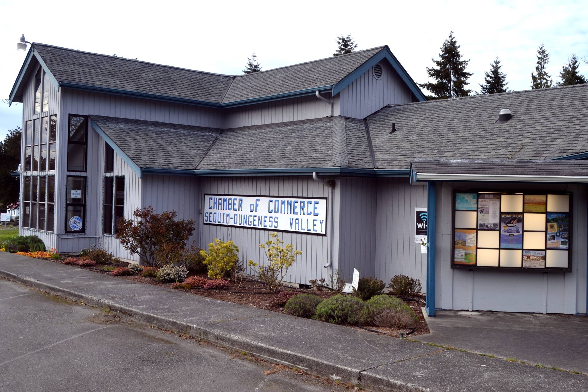 Sequim-Dungeness Valley Chamber of Commerce staff and board members recently started a Small Business Relief Fund to help Sequim area businesses struggling during the COVID-19 pandemic. Sequim Gazette photo by Matthew Nash