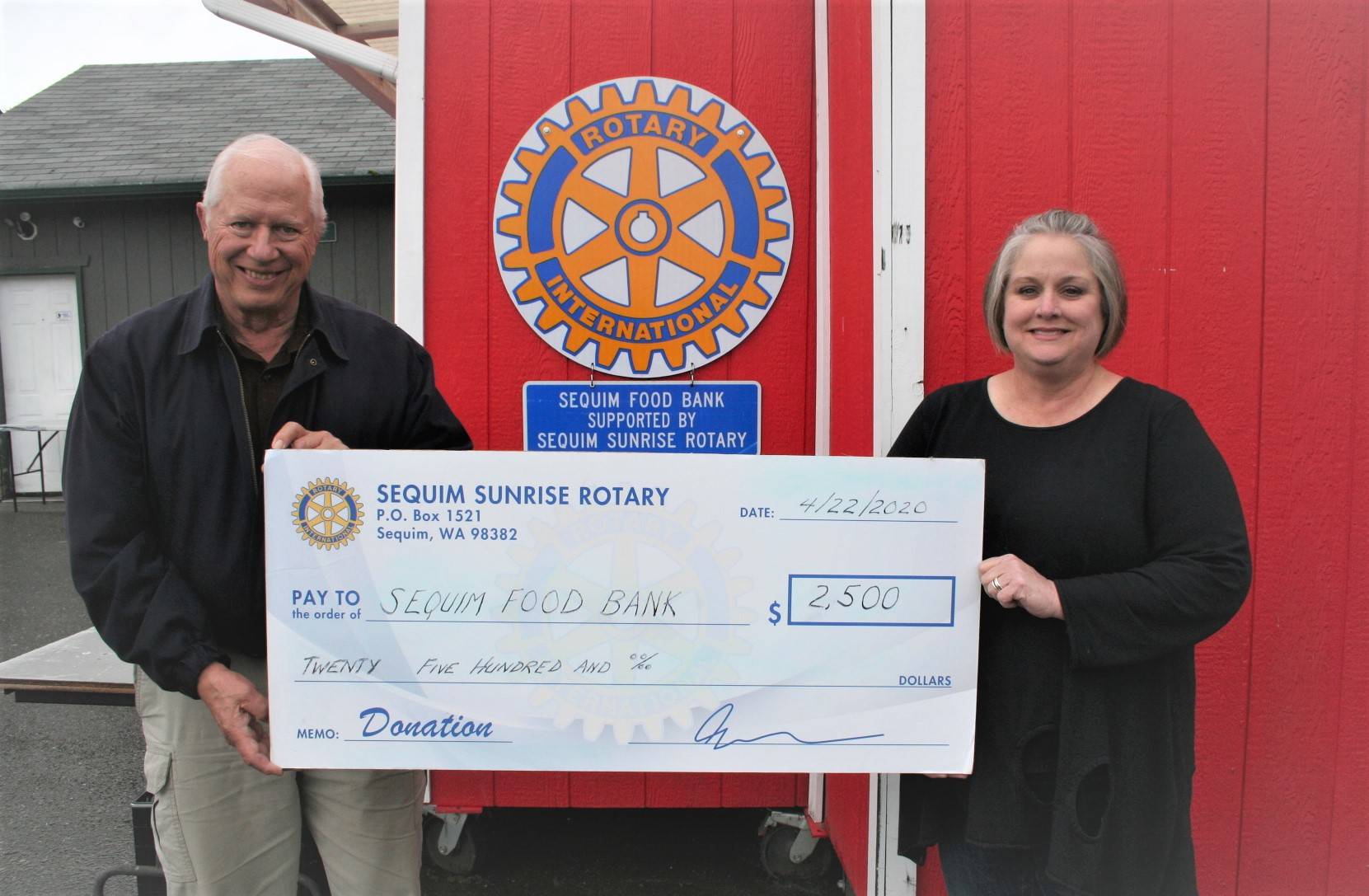 Milestone: Sequim Sunrise Rotary boosts community groups with donations