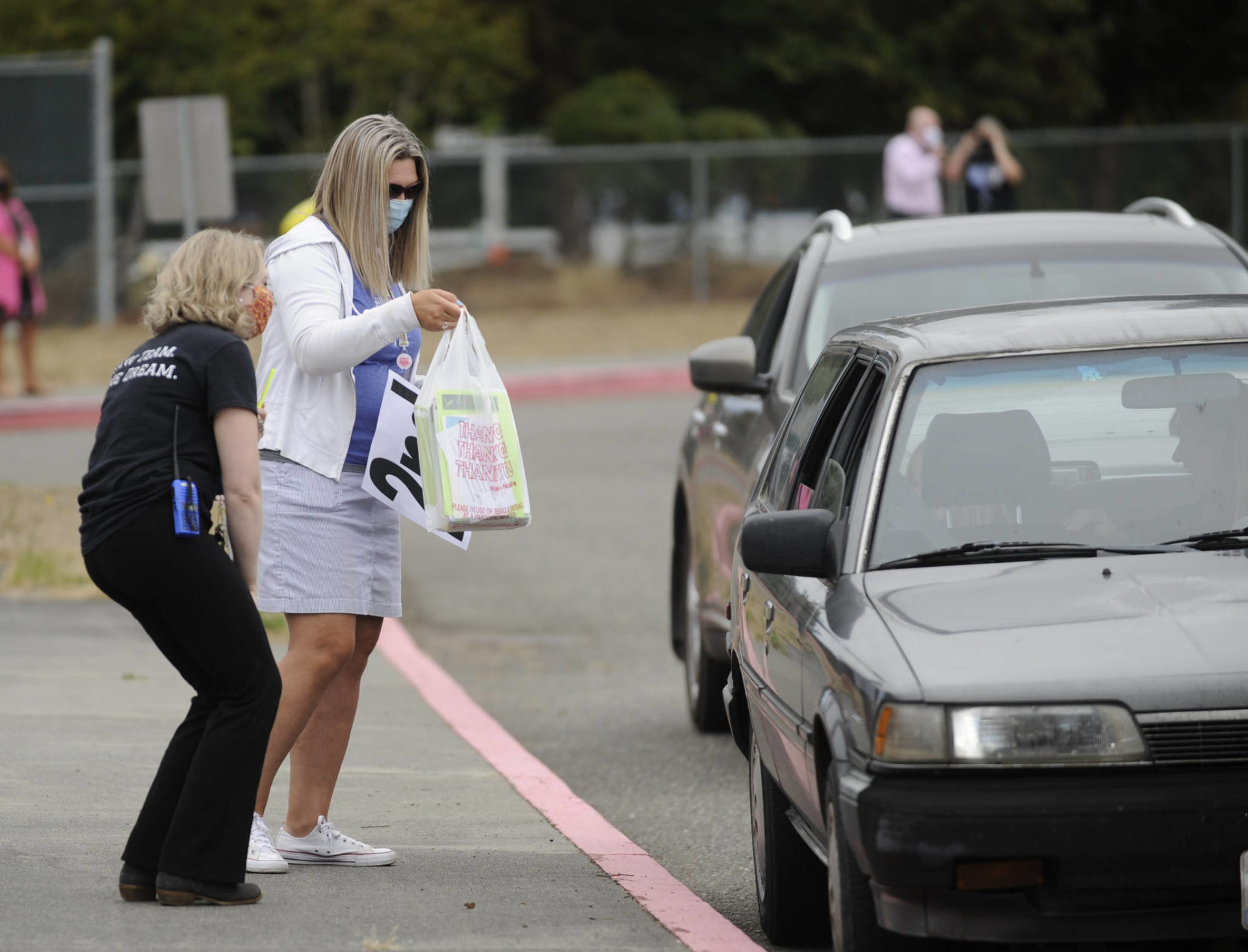 First day drivethrough for Sequim schools Sequim Gazette