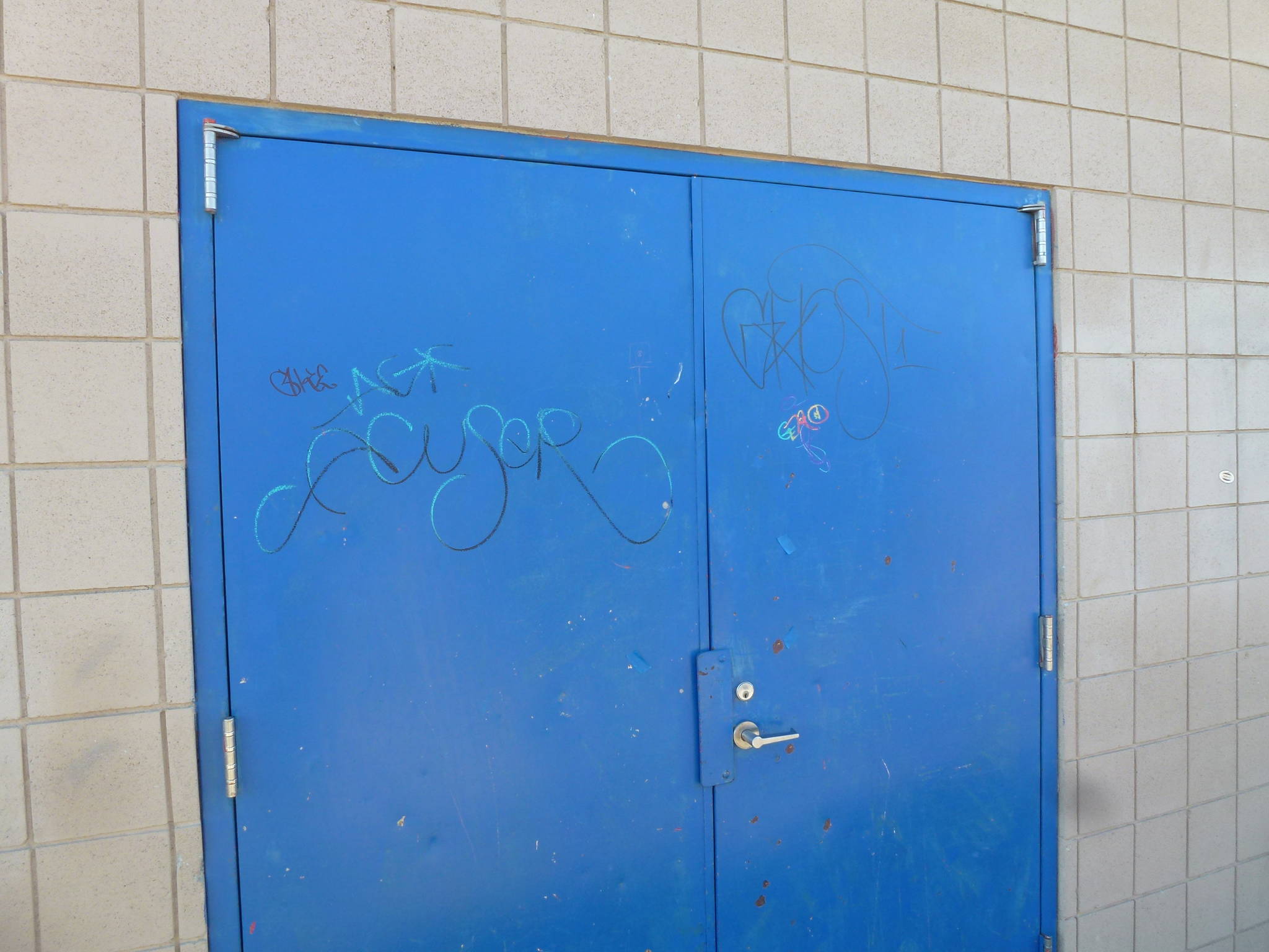 A vandal tagged the outside and inside of portions of Helen Haller Elementary and the Sequim School District’s Athletic Field’s concession stand sometime between the first day of school on Sept. 2 and the morning of Sept. 3. Photo courtesy of Sequim Police Department
