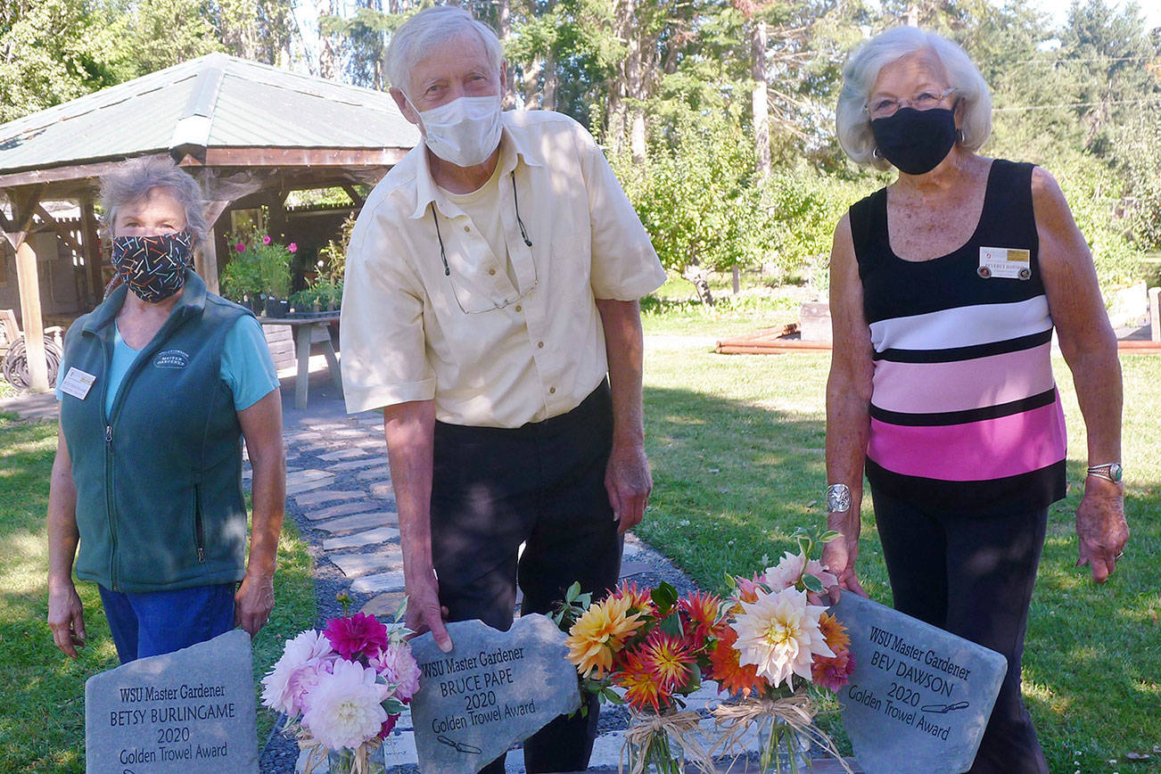 Three local Master Gardeners get Golden Trowel honors