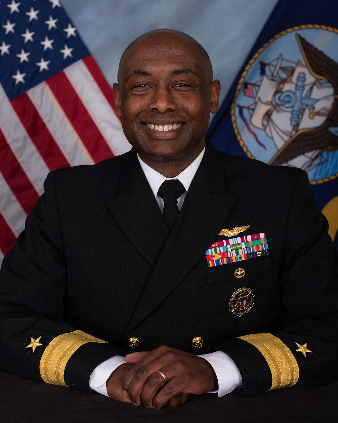 Rear Admiral Stephen Barnett, Commander of Navy Region Northwest. Photo courtesy of U.S. Navy Region Northwest