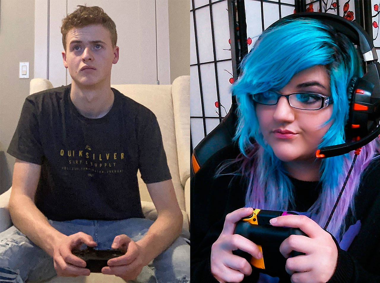 Pirate Esports teammates Kaulin King and Stormy Custer picked up Super Smash Brothers wins last week. Submitted photos