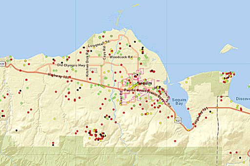 So far, about 400 residents have taken a broadband speed test in the Sequim School District. Representatives of the Clallam County Broadband Team hope to have thousands of residents take the test to better understand gaps in broadband service in the Sequim area. Screenshot of North Olympic Peninsula Resource Conservation and Development Council website