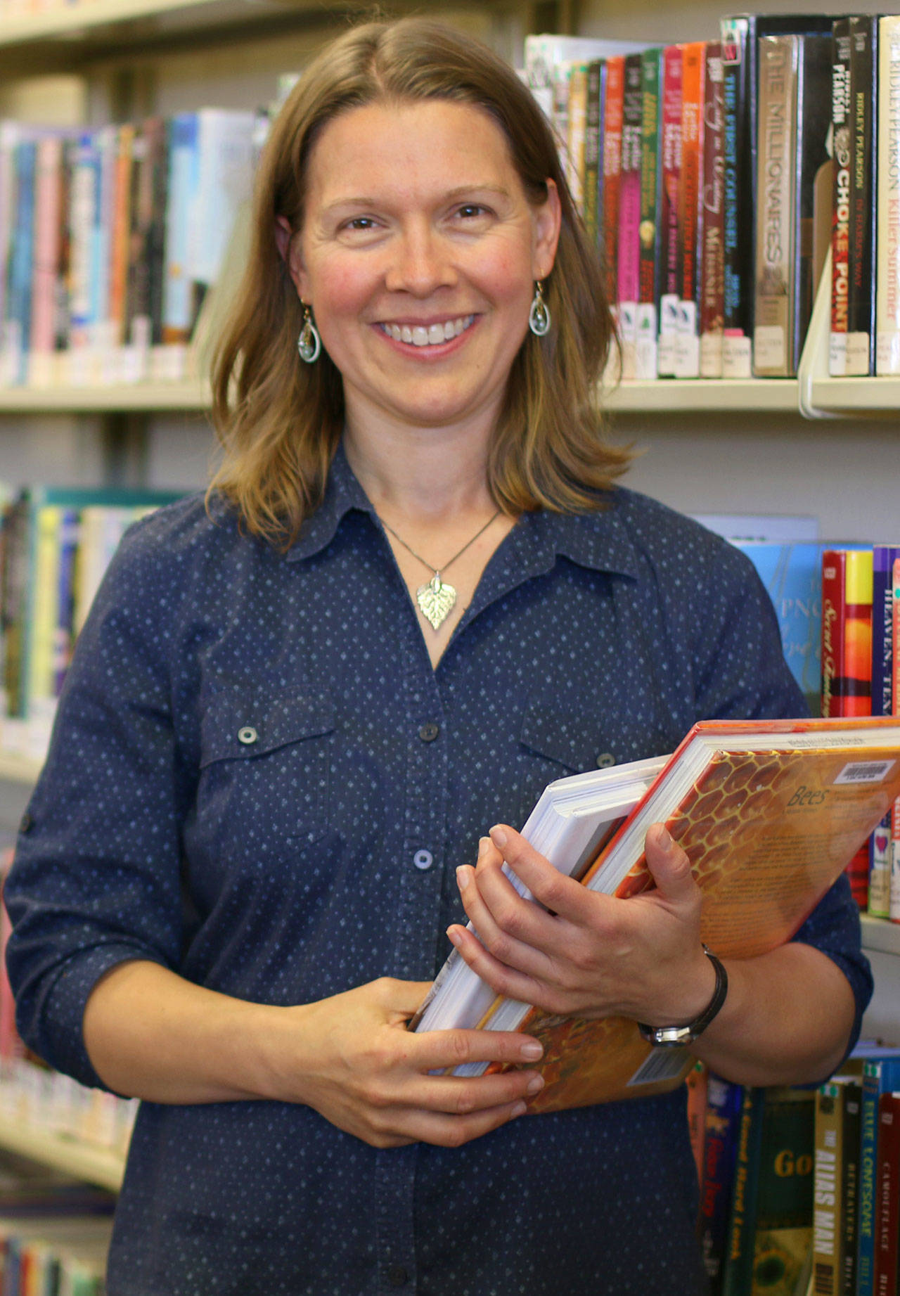 Emily Sly is Sequim Branch Library Manager. Photo courtesy of North Olympic Library System