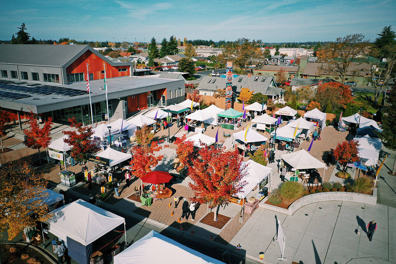 The Sequim Farmers & Artisans Market and its 40 venders enjoyed a strong 2020 season despite the a number of challenges. Photo by Silas Crews