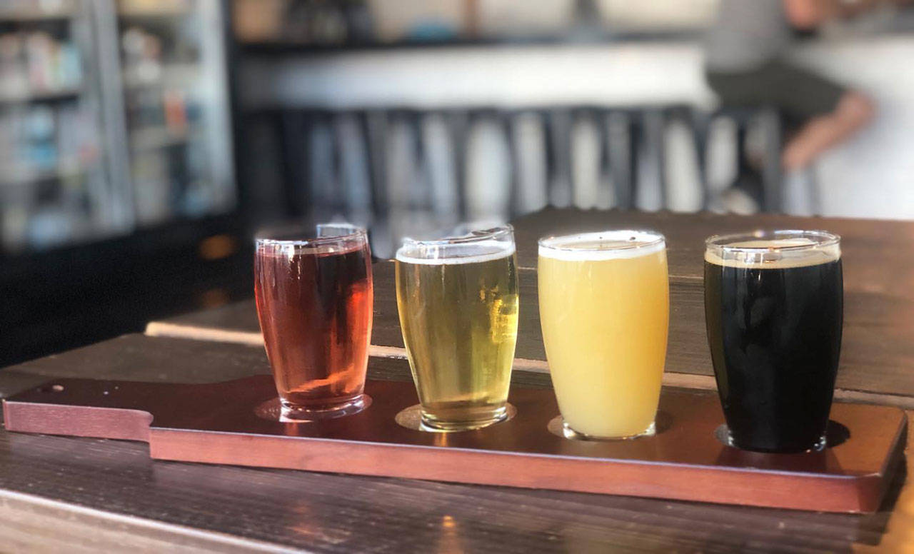 The North Olympic Library System and Angeles Brewing Company are teaming up for a “Books and Libations” book and beer sampling this spring. Photo courtesy of North Olympic Library System