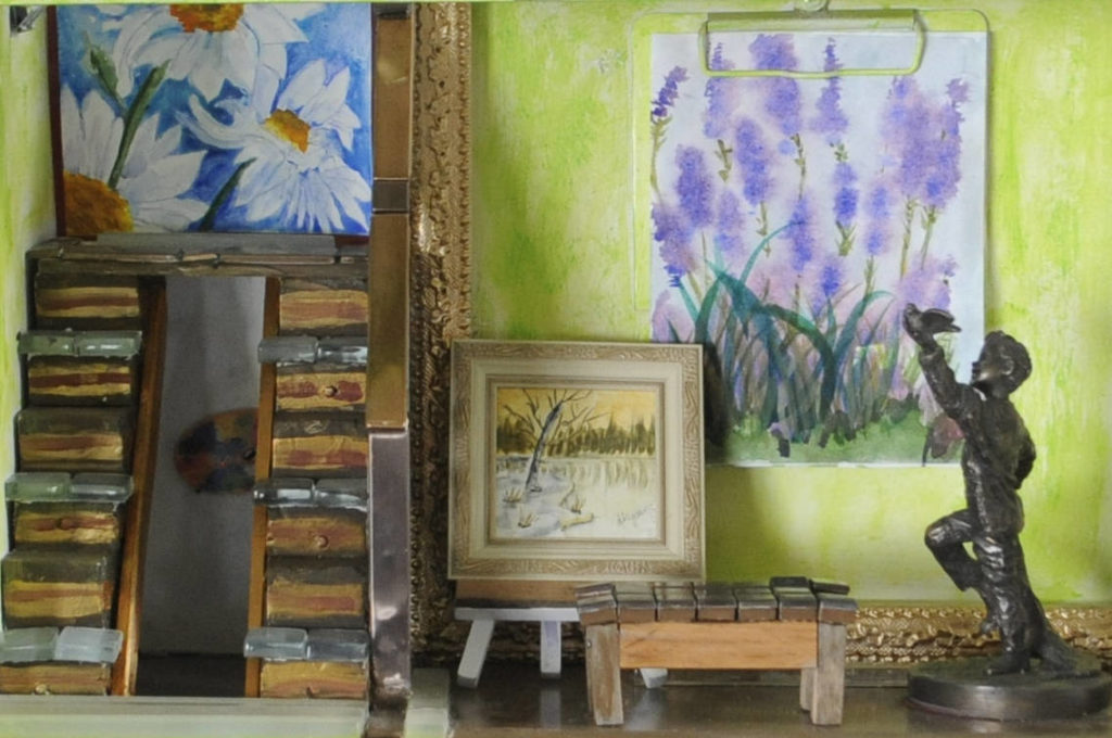 Dungeness business features area’s first Free Little Art Gallery