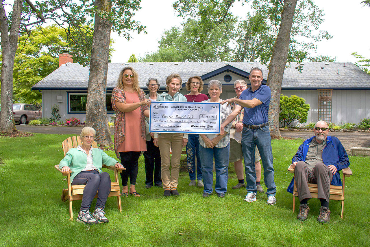 Milestone Windermere raffle gives garden club a boost Sequim Gazette