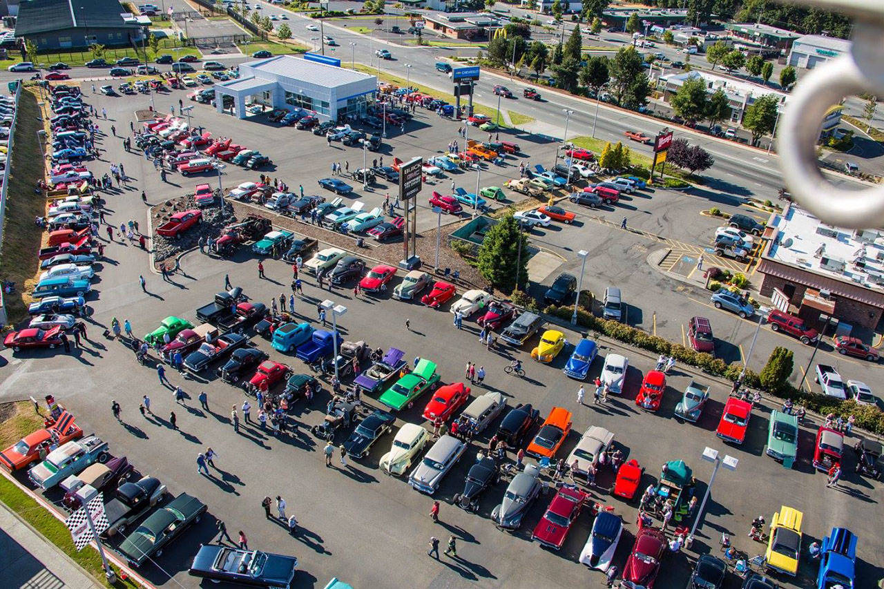 Friday night’s event marks the 25th annual Ruddell Cruise In, expected to draw about 2,500 participants and attendees. Photo courtesy of Ruddell Auto