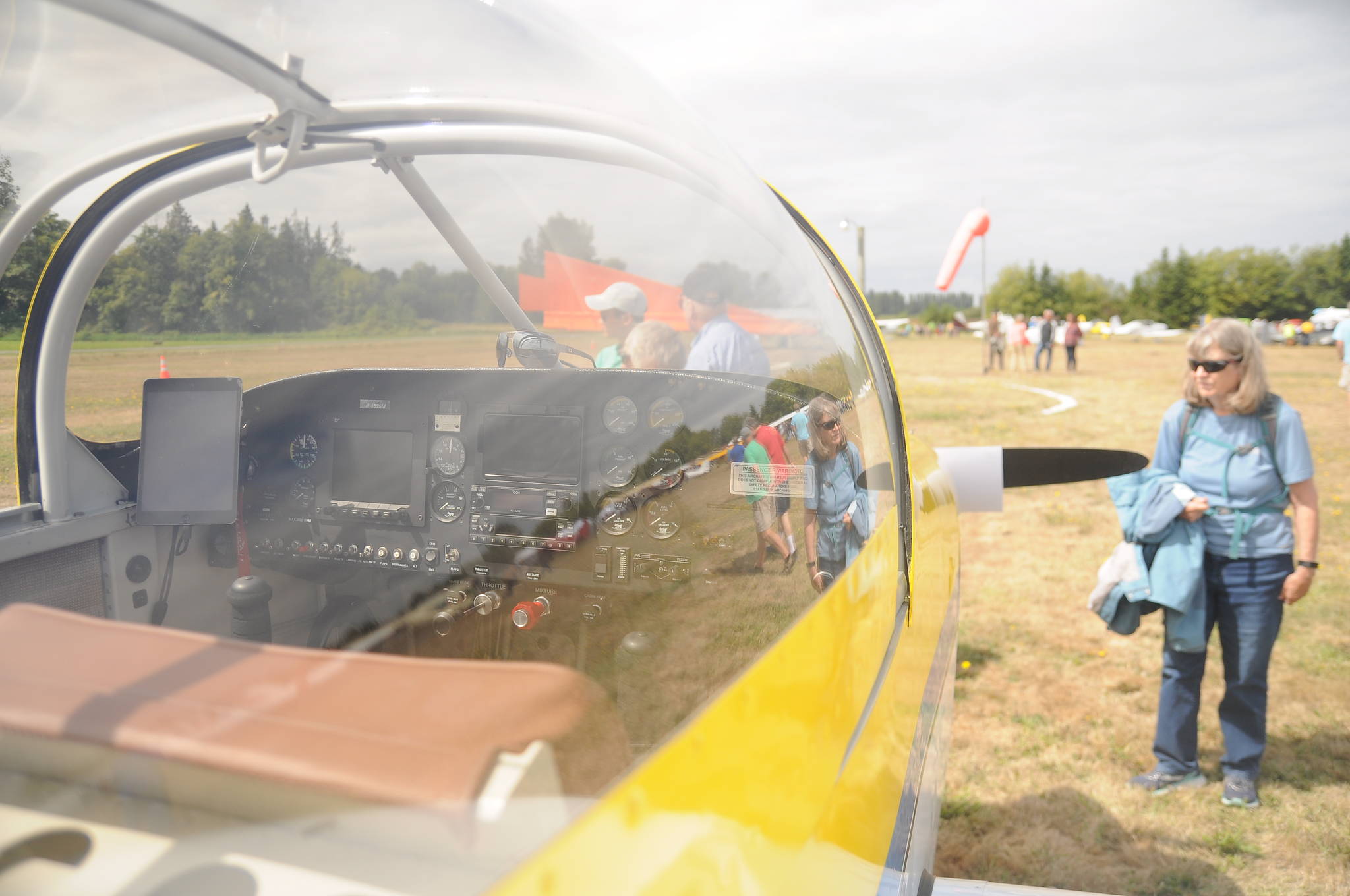 Organizers of the Olympic Peninsula Air Affaire anticipate plenty of pilots to stop in for the event on Saturday with fair weather and a year off from the festivities in 2020. Sequim Gazette file photo by Michael Dashiell