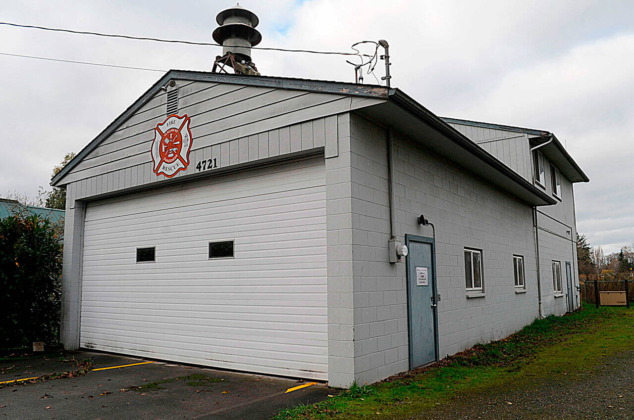 Clallam County Fire District 3 officials look to move Dungeness Station 31 east away from a flood and tsunami zone. They’ve begun recruiting an architect to design new stations for Dungeness and Carlsborg Station 33. Sequim Gazette photo by Matthew Nash