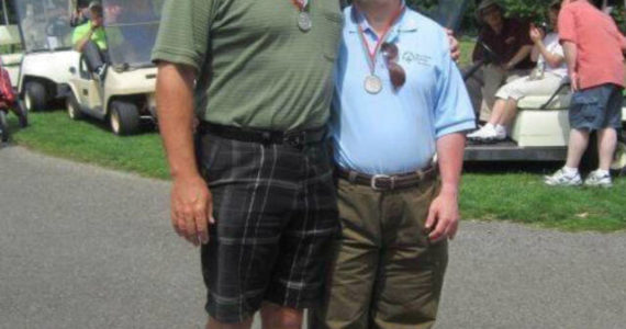 Photo by Mary Jane Dow Duncan / Organizers of the annual Bob Cup Golf Tournament are honoring the late Bob Duncan, left, and David Dow at the 2022 event set for Saturday, July 30.