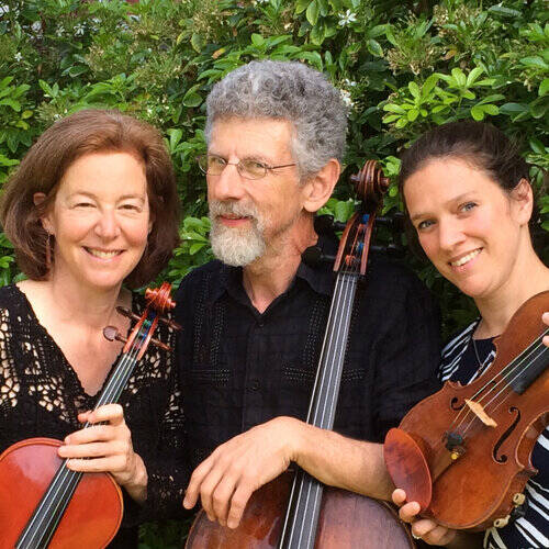 Submitted photo / The Fulton Street Chamber Players — Rachel Swerdlow, Walter Gray and Cordula Merks — and guest artists highlight the Concerts in the Barn series for Aug. 26-27 in Quilcene.