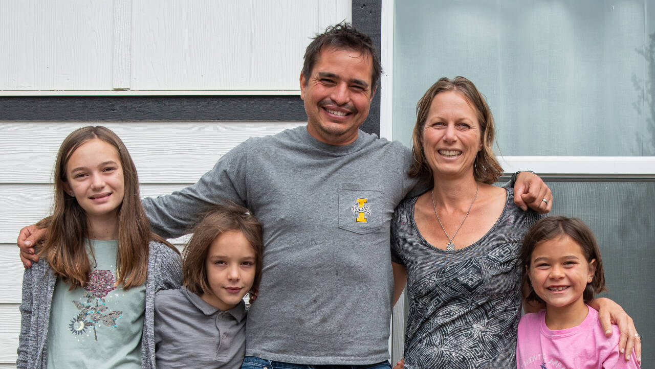 Sequim Gazette photo by Emily Matthiessen / Josephine, Collin, Kyle, Anna and Charlotte prepare to serve as lay missioners in Mwanza, Tanzania after working together to help orphans in Mexico this winter. The family says they love working together with a shared purpose.