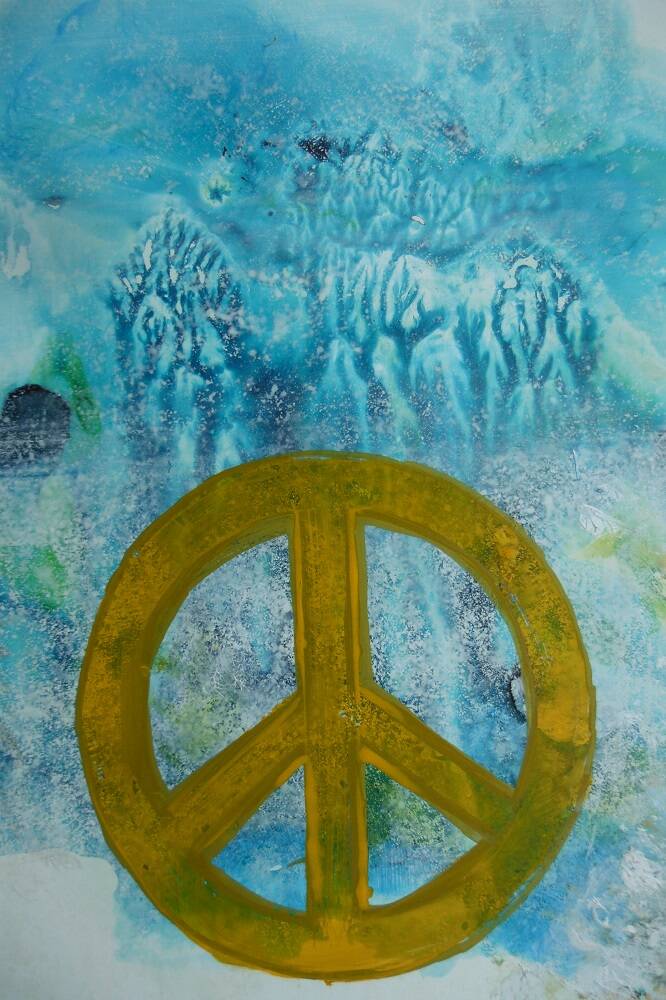 Submitted art
“Peace” by Ryoko Toyama, a featured artist at the Blue Whole Gallery’s new exhibit, “All I want for Christmas Is … ” this December.