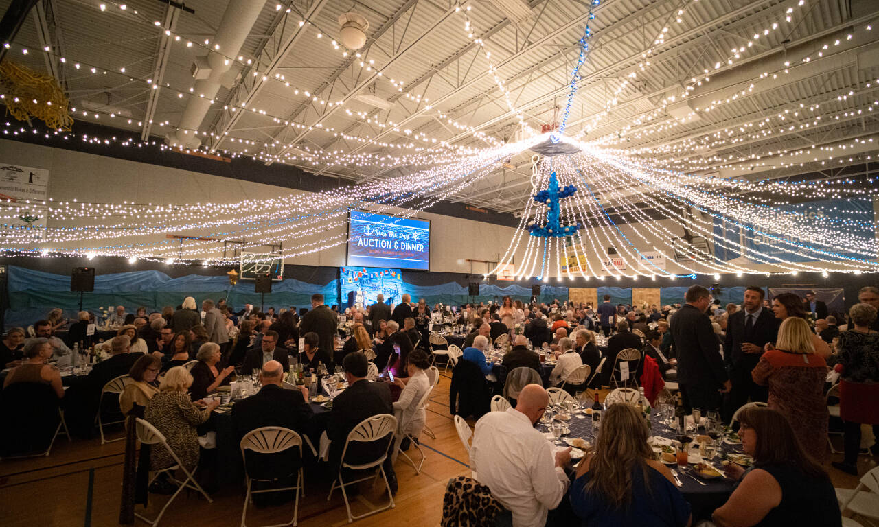 Photo by Matt Sagen/Cascadia Films / More than 300 guests enjoy the the Boys & Girls Clubs of the Olympic Peninsula’s 34th-annual Auction & Dinner on Nov. 12, raising an event-record $343,000 for the organization.