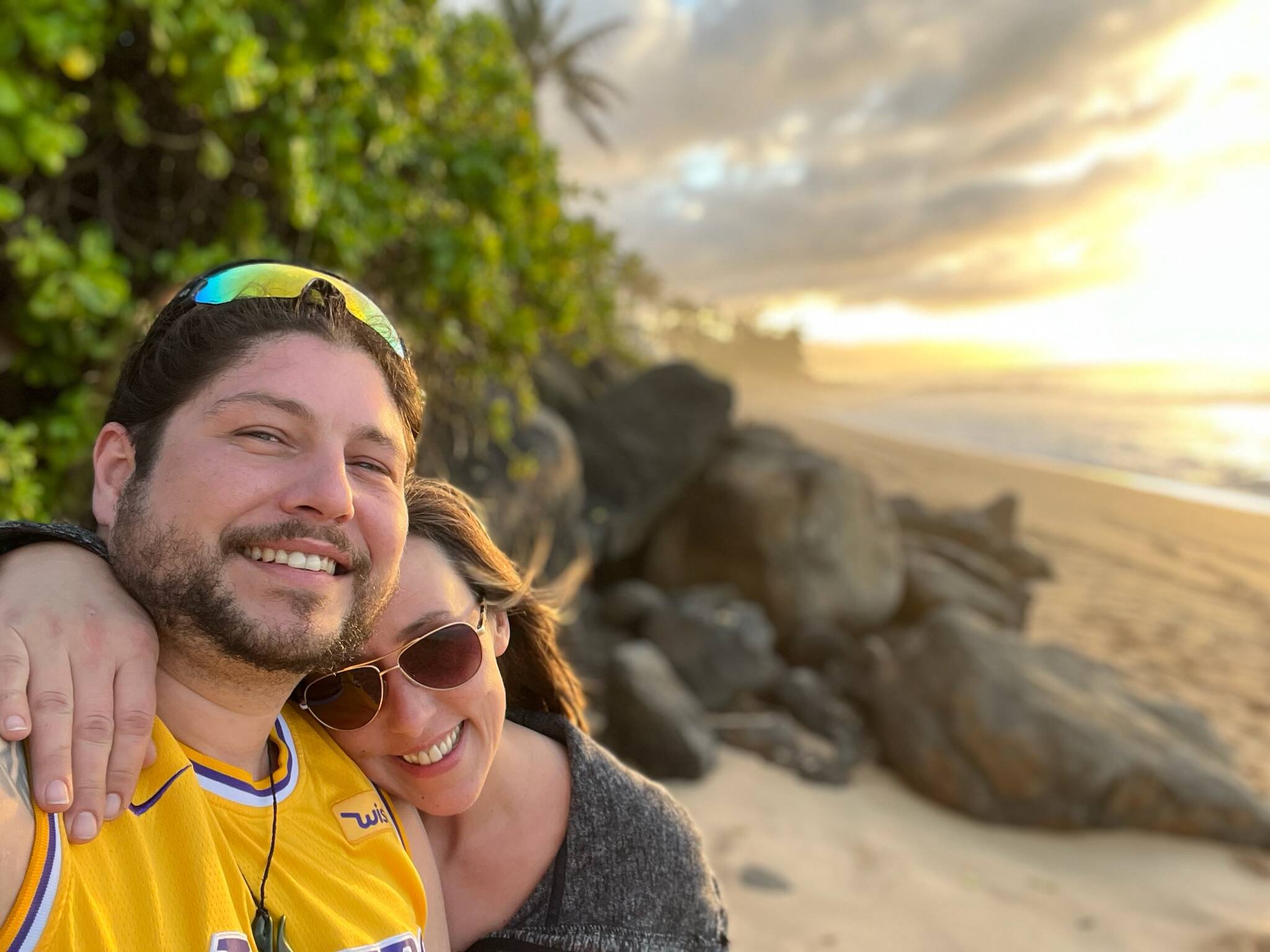 Submitted photo
Junior John and Opal Ruddock, owners of the newly opened Da Kindz Island Grill, say, “We do it for the love of sharing food, sharing life, sharing aloha.”