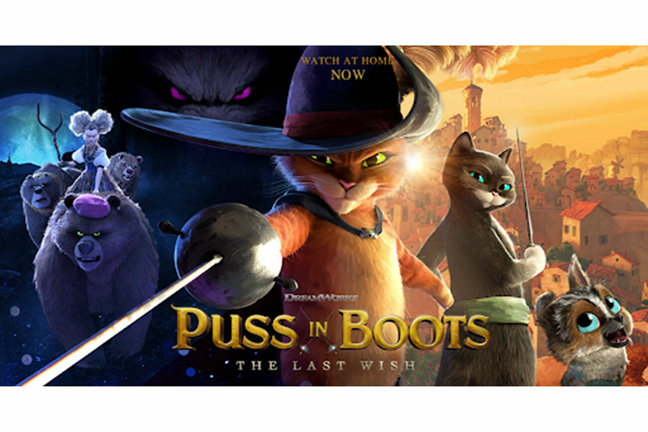 Here's Where To Watch 'Puss in Boots 2: The Last Wish' (Free) Online  Streaming at Home | Sequim Gazette