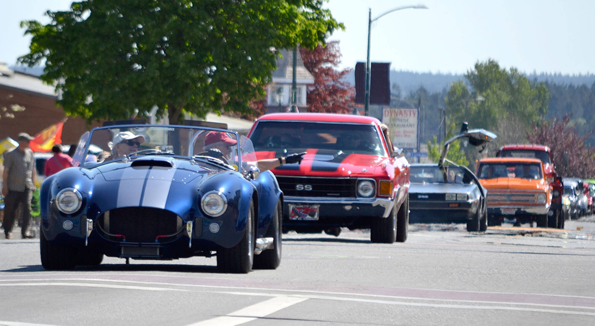Participants enjoy the Car Cruzz at the 2018 Sequim Irrigation Festival. The Classic Cruise & Show is back in 2023, with a new location for the show and judging.