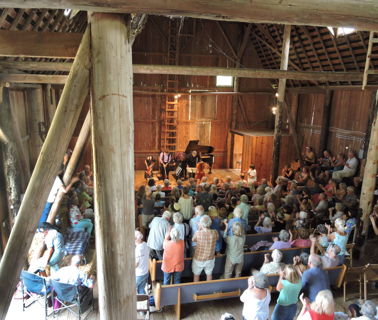 Photo courtesy of Concerts in the Barn / The seventh Concerts in the Barn season, set inside the iconic barn in Quilcene, kicks off Saturday, July 29.