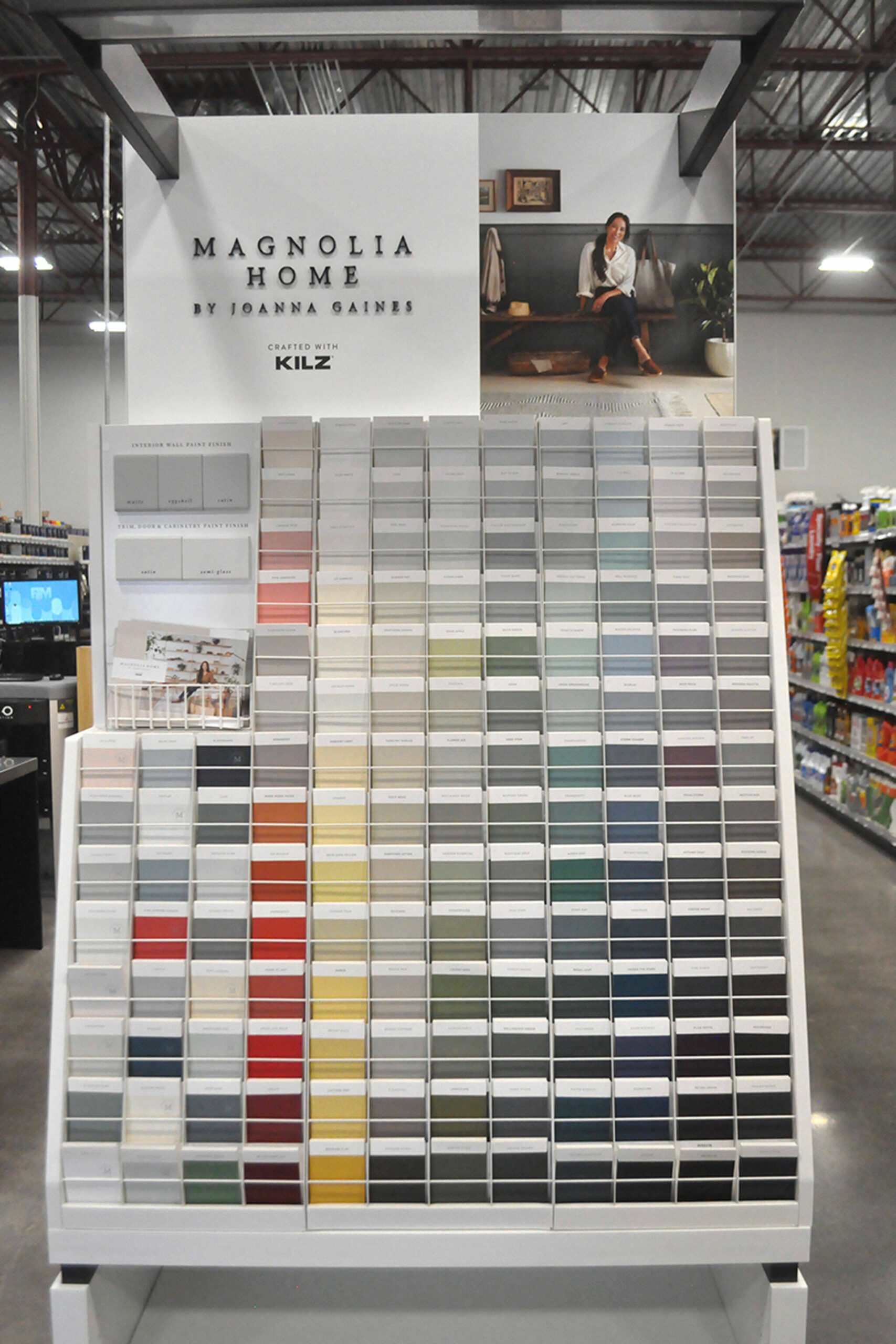 Magnolia Home, Benjamin Moore, and Clark+Kensington are the main paint brands available at Sequim Ace Hardware.