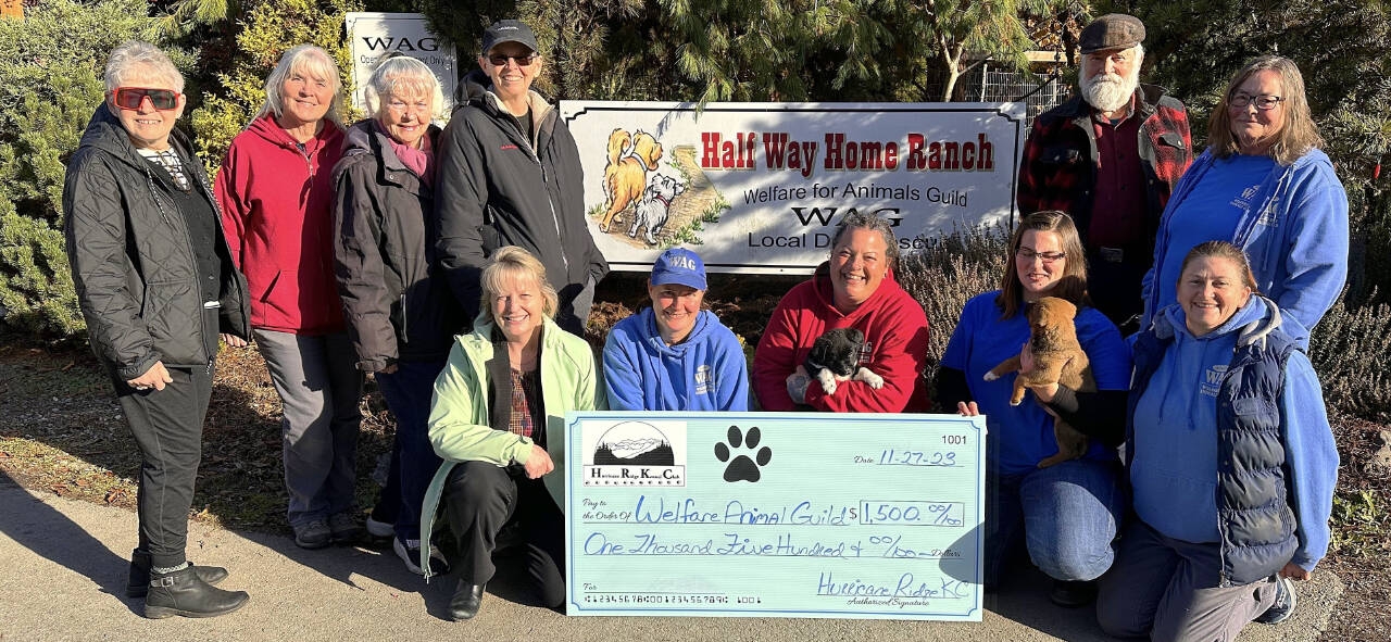 Milestone Hurricane Ridge Kennel Club gives back to community Sequim