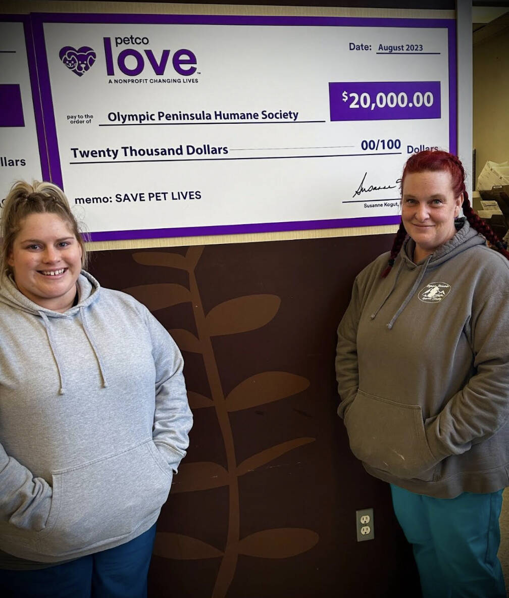 Milestone OPHS gets 20K donation from Petco Love Sequim Gazette