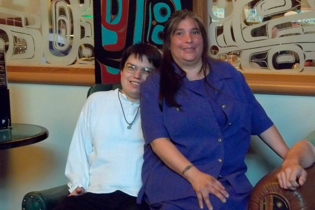 Photo courtesy Cindy Lee Claplanhoo
After five years of investigations, Sequim Police Chief have sought additional help from the Missing and Murdered Indigenous Women and People Cold Case Investigation Unit through Attorney General Bob Ferguson’s office to help solve the 2019 homicide of Valerie Claplanhoo, a Makah tribal member, pictured with her son Brandan.