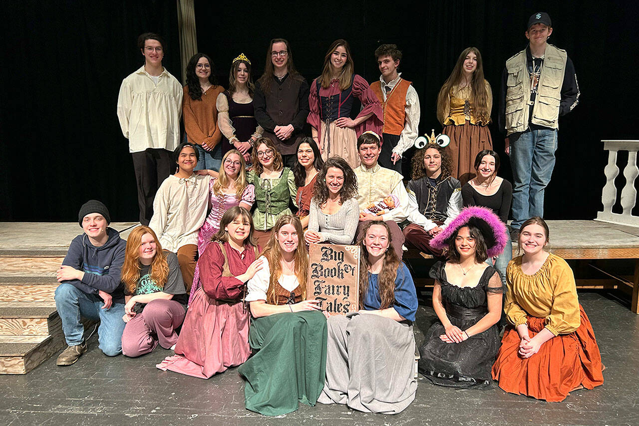 Sequim Gazette photo by Matthew Nash/ “The Brothers’ Grimm Spectaculathon” runs Feb. 29-March 3 as a fundraiser for Sequim High’s senior class. Find advance tickets online at sequimschools.org.