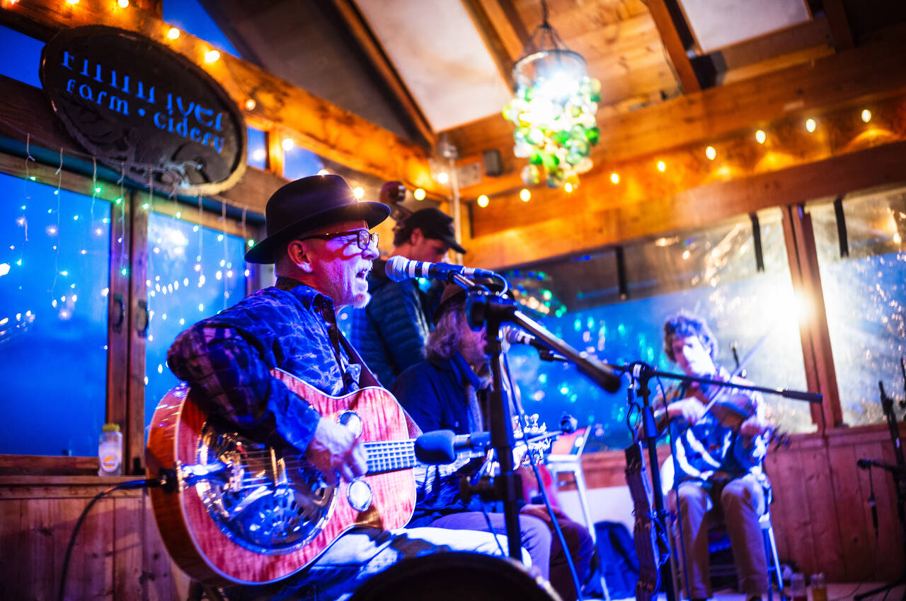 Photo courtesy of Backwoods Hucksters
The Backwood Hucksters are scheduled to hit the stage at the Five Acre School’s annual Barn Dance on April 20 at the Clallam County Fairgrounds.