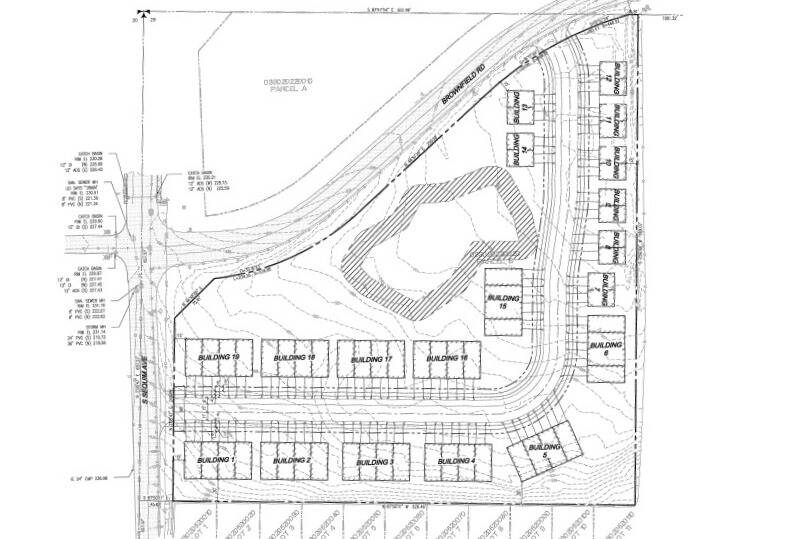 Image courtesy City of Sequim
Habitat for Humanity of Clallam County’s Sequim Avenue Development housing project could add 45 townhomes off South Sequim Avenue. It was approved by the City of Sequim’s hearing examiner and by law is open to an appeal process through June 27.