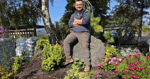 Stew Cockburn, from New Dungeness Nursery in Sequim. A Certified Professional Horticulturist, Cockburn offers a detailed plant design service for area homeowners.