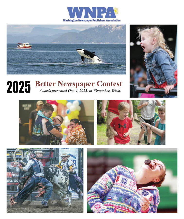 Photo courtesy WNPA/
Current and former Sequim Gazette staffers took home significant awards in the Washington Newspaper Publisher Association’s 2025 Better Newspaper Contest.